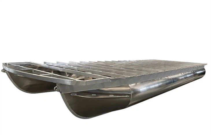 Pontoon Boat için Auminum Duba Tüpü