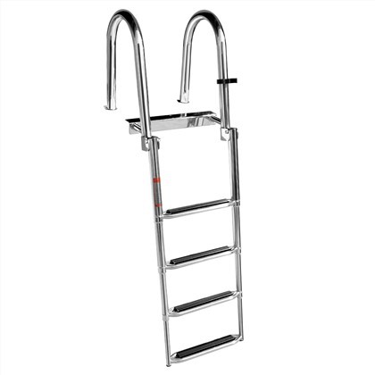 4 Basamaklı Paslanmaz Çelik Duba Tekne Merdiveni