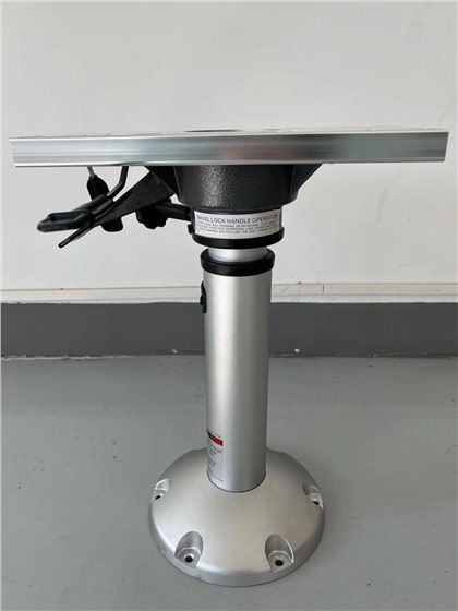 Dayanak Normal 2-3/8" Havayla Çalışan Kaide - 14.5"-20.5", Kaydırma ve Döndürme